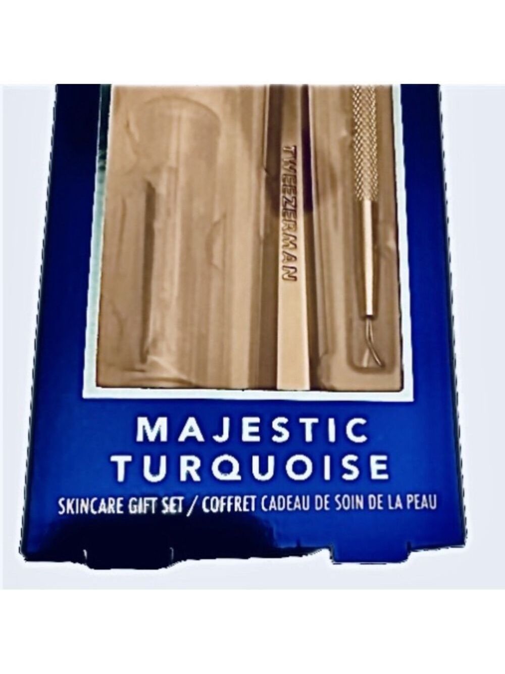 Tweezerman Majestic Turquoise Skincare Gift Set NWT - Picture 10 of 13